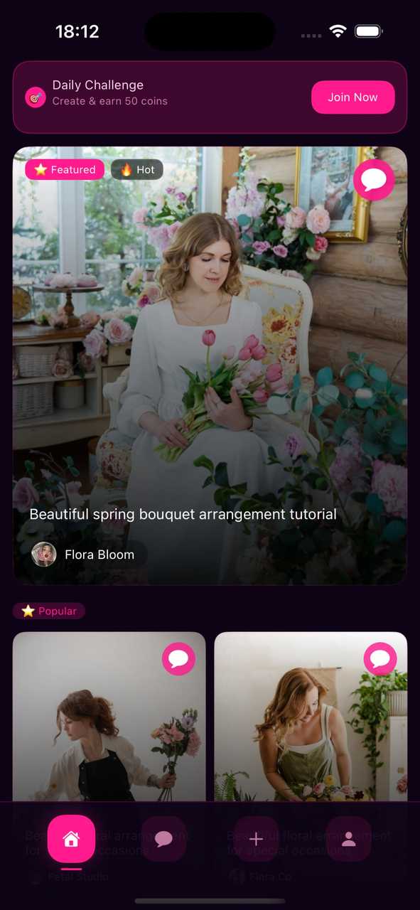 Toema App Screenshot 1